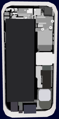 Internal Components of an iPhone 5