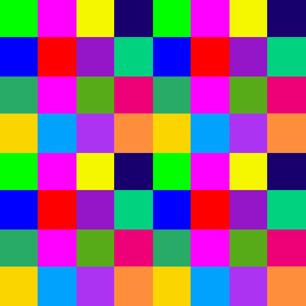 Grid of Colors