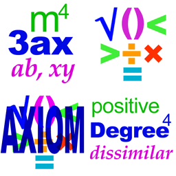 Algebra Signs, Definitions & Notation Screen Shots