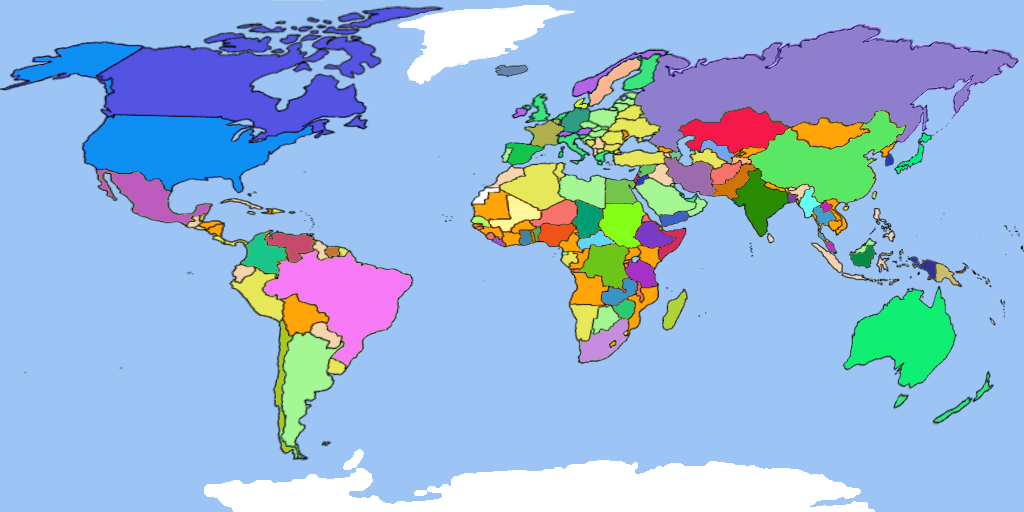 Globe Texture Map