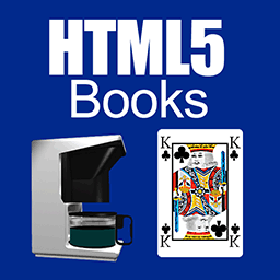 HTML5 Books: Coffee Pot & Playing Card