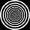 Concentric Circles for Zoom Out