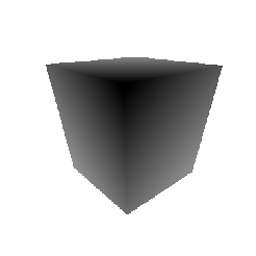 Cube with Depth Shading