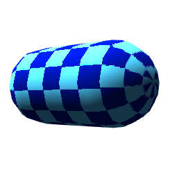 Capsule with Lighing from Normal Map