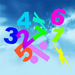 Cloud Scene Numbers Game