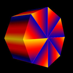 3D Octagonal Prism