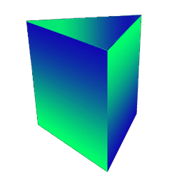 3D Triangular Prism