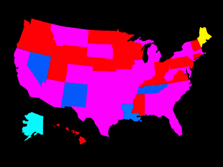 States Change Color