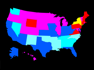 United States: Animated States: WebP Format