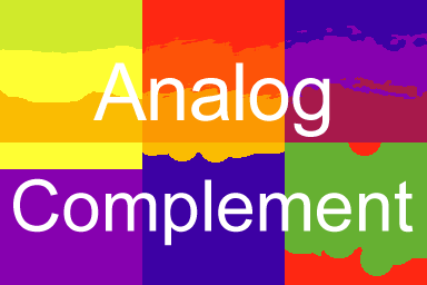 Analogue, Complementary Color Schemes
