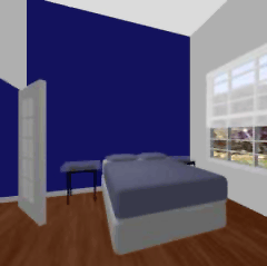 Bedroom from Blueprints