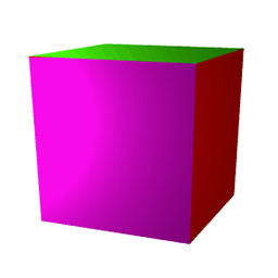 Simple Light Map on a Cube
